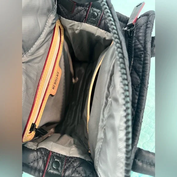 MZ Wallace Black Mini Box Tote/crossbody bag - Picture 10 of 14